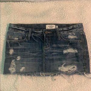 Abercrombie & Fitch jean skirt